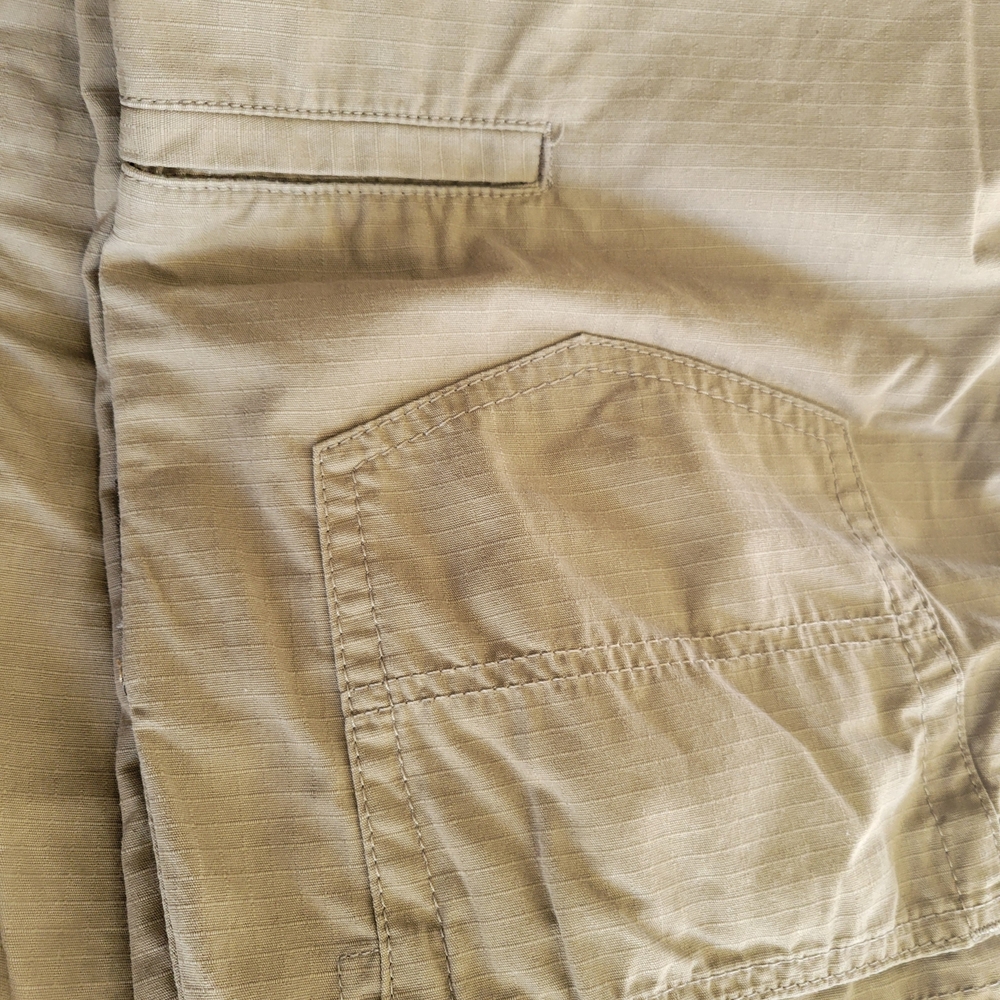Wrangler Men's Khaki Work Chinos - Light Tan - Picture 7 of 8